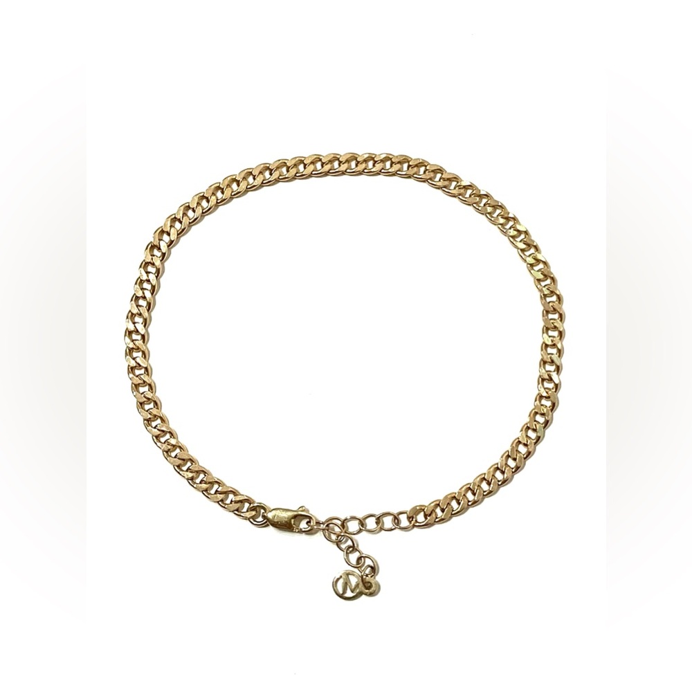 Mejuri 14K Curb Chain Bracelet